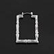 U shaped slub earrings                               United States
