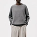 High quality rib design Men's drawstring hoodie