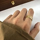 Three gold thread rings    14K ring    18K ring    United States   Jewelery    304 ring