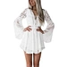white lace summer dress