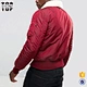 custom mens shearling collar jacket