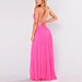 babydoll maxi party dress