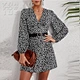 white black floral dress
