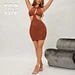 halter neck sexy summer dress