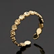 concave convex geometric rings     18K gold ring   Stainless steel ring    United States    Jewelry