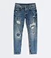 patches denim jeans supplier