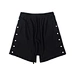 custom Button Cotton Shorts