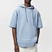 plain hooded custom sweatshirt
