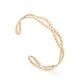 winding hollow bracelet