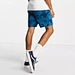 print tie dye shorts