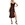 leopard print chiffon dress