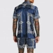 custom Paisley shirt and shorts set