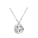 coin steel necklace