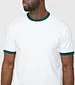 black crew neck t shirt