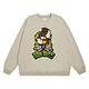 womens crew neck sweatshirt