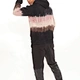 color blocked pullover hoodie