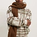 Wool Plaid Hoodies