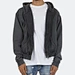 fleece zip hoodie