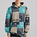 fashion collar hoodie