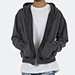 fleece hoodie zip