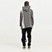 men hooded pullover sweatshirt