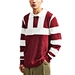 polo with shirt collar
