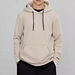 High quality rib design Men's drawstring hoodie