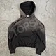 zip french terry hoodie