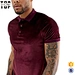 burgundy designer shirt