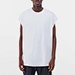 print sleeveless t shirt
