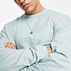 hoodless sweatshirt