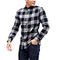 sleeve plaid flannel shirt