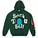 logo puff hoodie