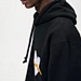 Collar printed Hoodie