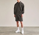 Hoodie And Shorts Set