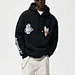 hoodie fleece hooded sweatshirt