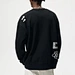mens round neck fleece sweatshirt