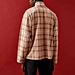 plaid sherpa hoodie