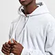 logo zipper hoodie