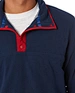printed fleece sweatshirt jacket