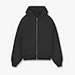 double zipper  hoodie