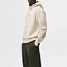 High quality rib design Men's drawstring hoodie