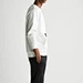 long cotton zipper hoodie sweatshirt