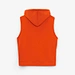 sleeveless cotton hoodie