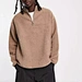 mens hoodie zip fleece