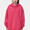 fleece logo hoodie