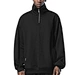 black zip up sweatshirt