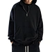 black loose hoodies