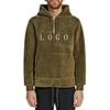 fleece half zip pullover