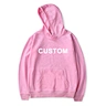 Oversized Plain Pullover Hoodies